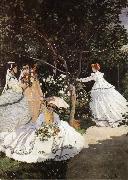 Claude Monet Women in the Garden Sweden oil painting artist